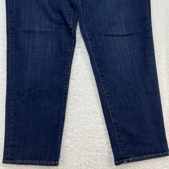 Chicos Jeans Womens Size US 8 So Slimming Girfriend Slim Crop High Rise 30x23 - Picture 3 of 12